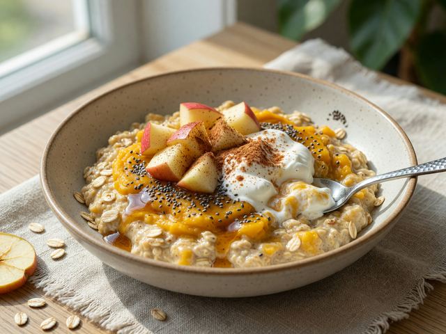 Squash Apple Overnight Oats