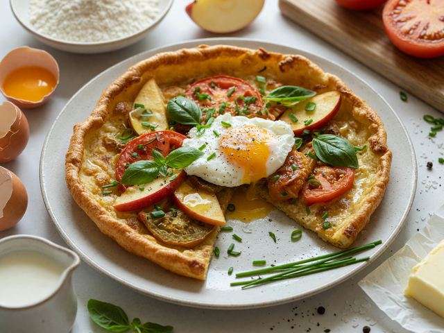 Tomato Apple Dutch Baby