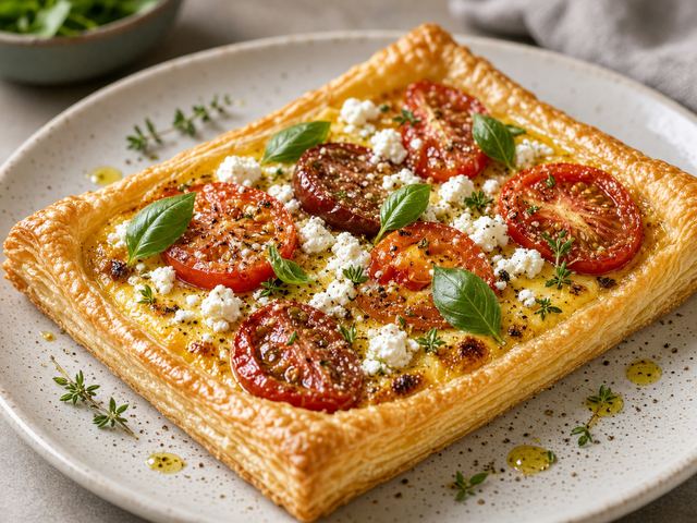 Tomato Herb Breakfast Tart