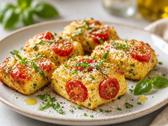 Tomato Herb Frittata Bites