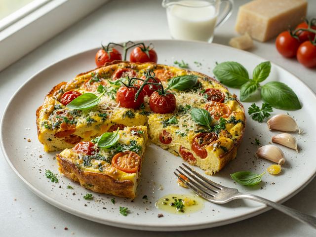 Tomato Herb Frittata