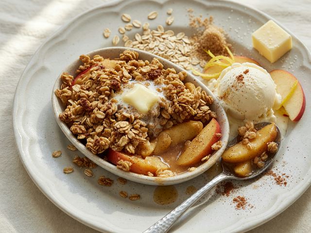 Apple Crisp with Oats