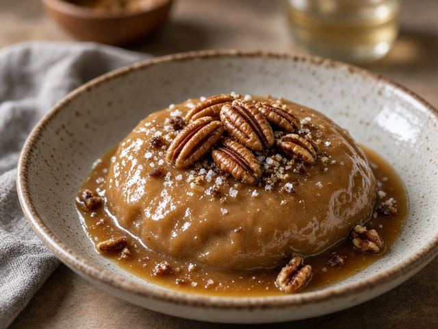 Butterscotch Pecan Pudding