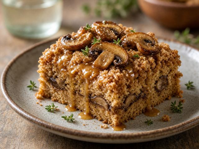 Cinnamon Mushroom Harvest Cake