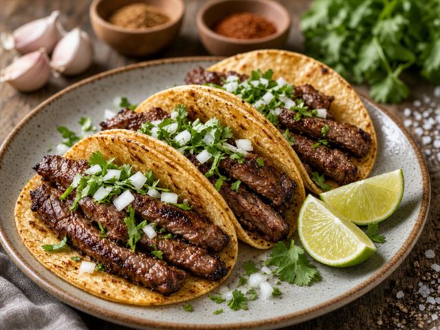 Classic Beef Street Tacos