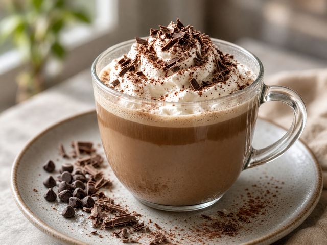 Classic Hot Mocha Latte
