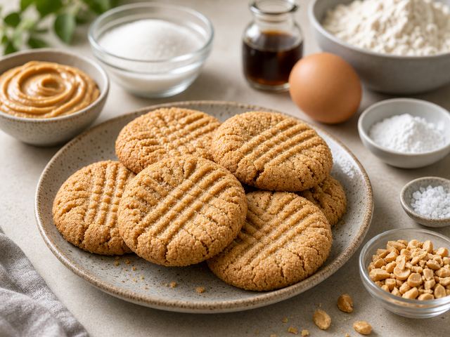 Classic Peanut Butter Cookies