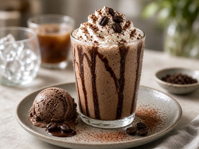 Coffee Chocolate Milkshake