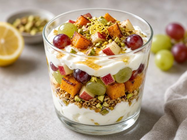 Fresh Grape & Yogurt Parfaits