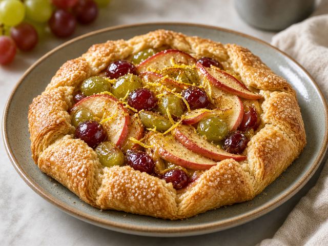 Grape & Apple Galette