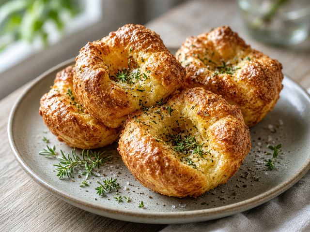 Herb-Crusted Yorkshire Pudding Popovers