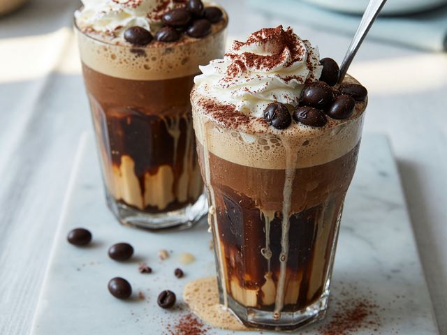 Irish Cream Coffee Ice Cream Floats