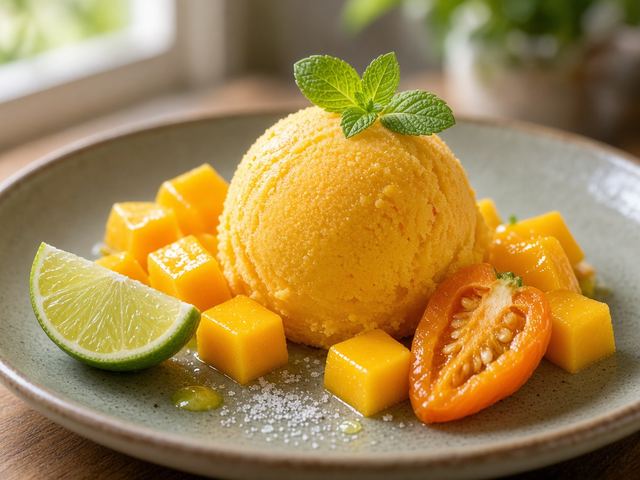 Mango Habanero Sorbet