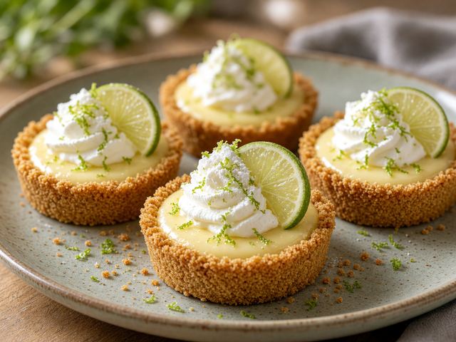 Mini Key Lime Pie Tarts for Sharing