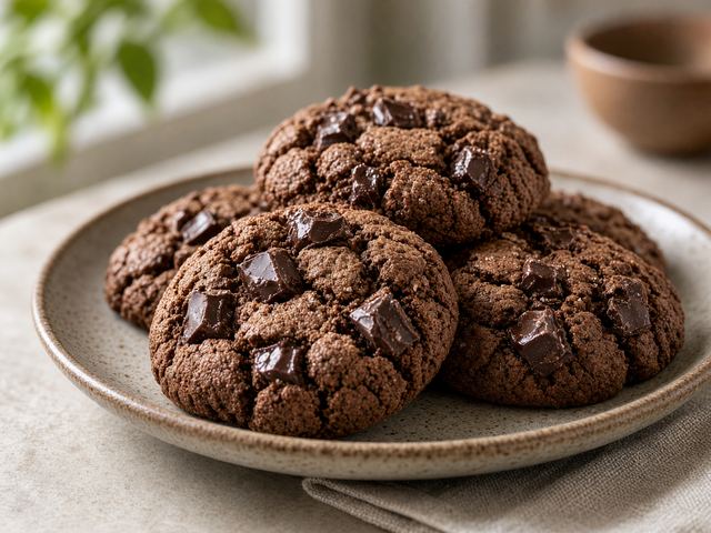 Mocha Chocolate Chunk Cookies