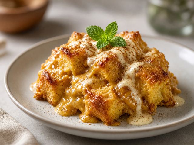 Pumpkin Bread Pudding