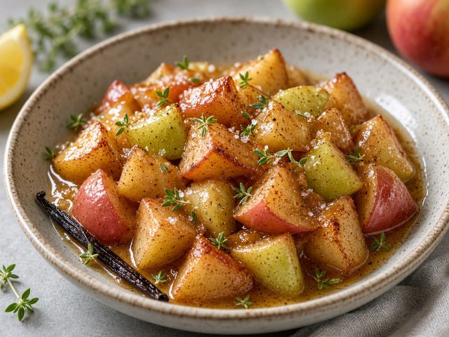 Roasted Apple Compote