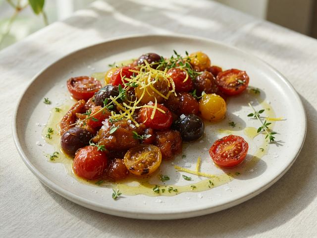 Roasted Tomato Honey Compote
