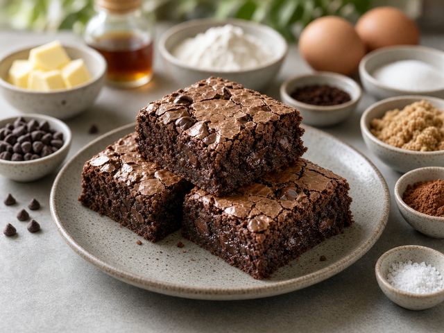 Sheet-Pan Mocha Fudge Brownies