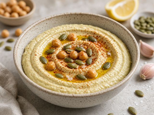 Silky Pepita Hummus