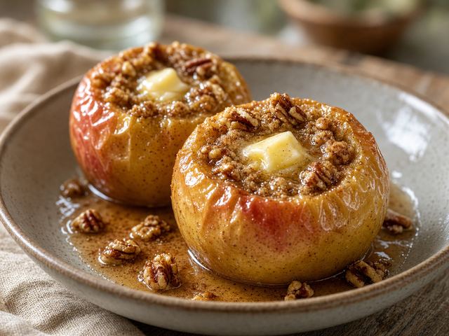 Simple Baked Cinnamon Apples