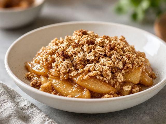 Spiced Apple Crisp