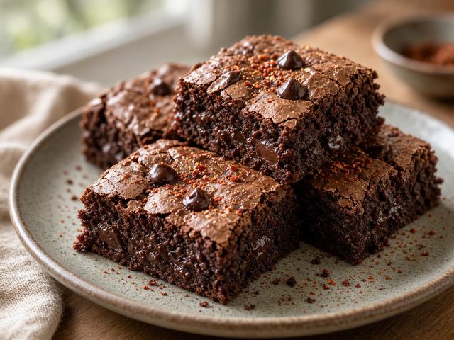 Spiced Chile Chocolate Brownies