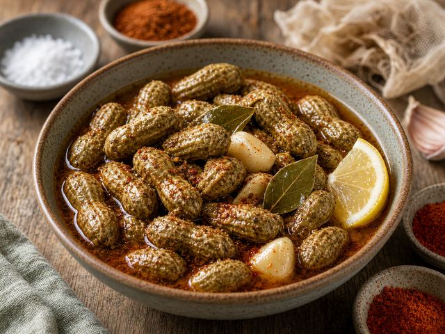 Spicy Southern Boiled Peanuts
