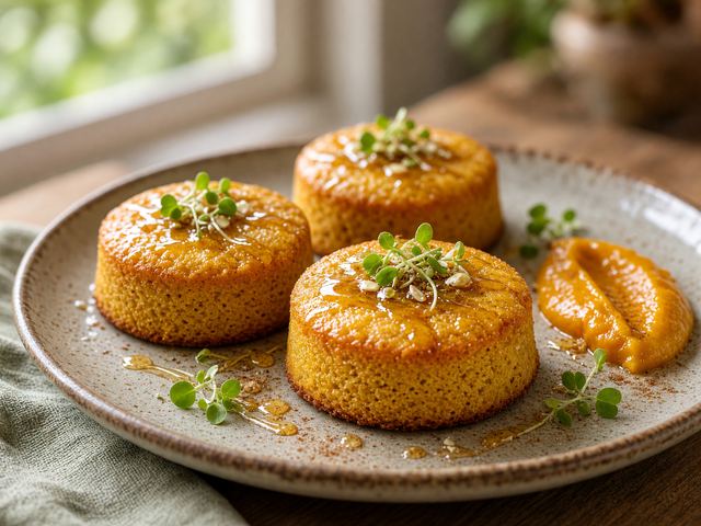 Warm Squash & Honey Cakes