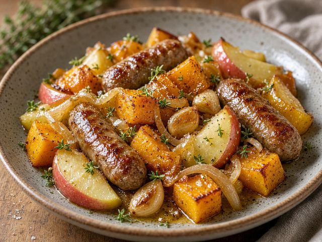 Butternut Apple Harvest Skillet
