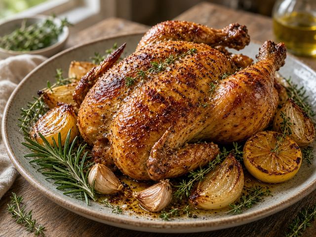 Calcifer’s Fire-Roasted Chicken