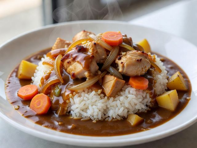 Catbus Curry Rice Bowl