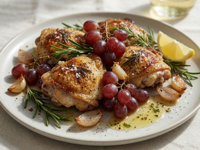 Grape & Rosemary Chicken