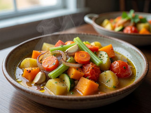 Late Harvest Vegetable Potluck Stew