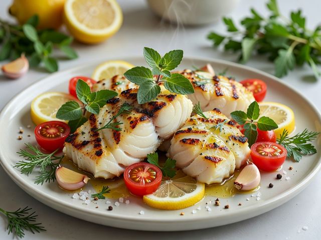 Lemon Herb Grilled Fish
