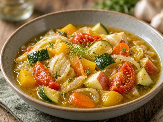 Market Vegetable Potluck Stew