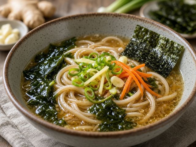 Ponyo’s Sea Vegetable Noodles