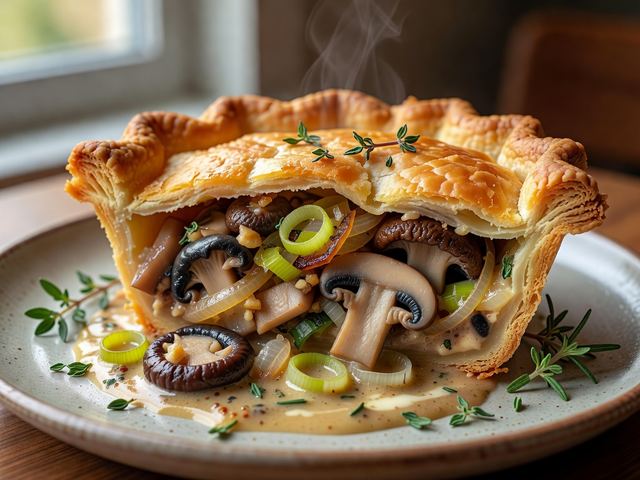 Princess Mononoke Wild Mushroom Pie