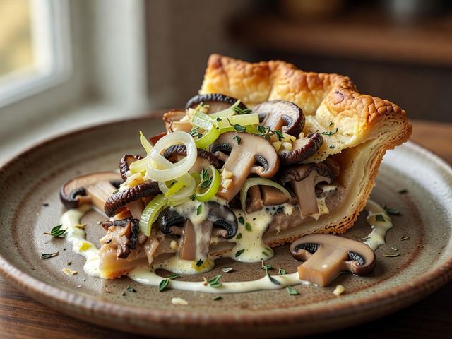 Princess Mononoke Wild Mushroom Pie