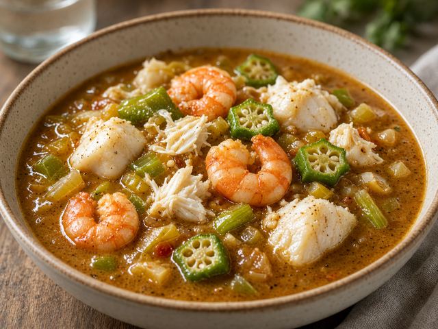 Seafood Okra Gumbo
