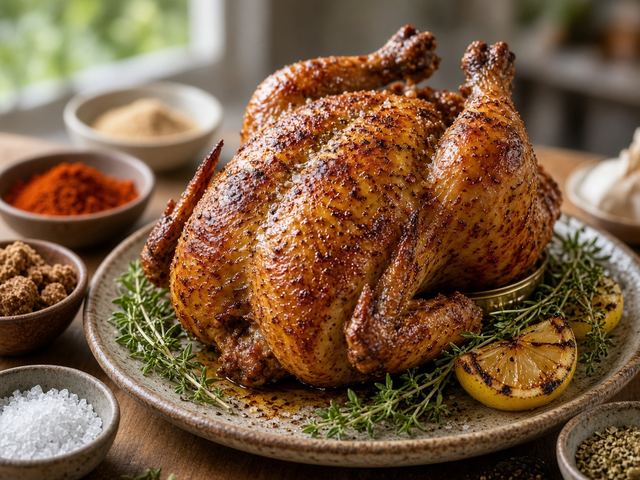 Smoky Beer-Can Chicken