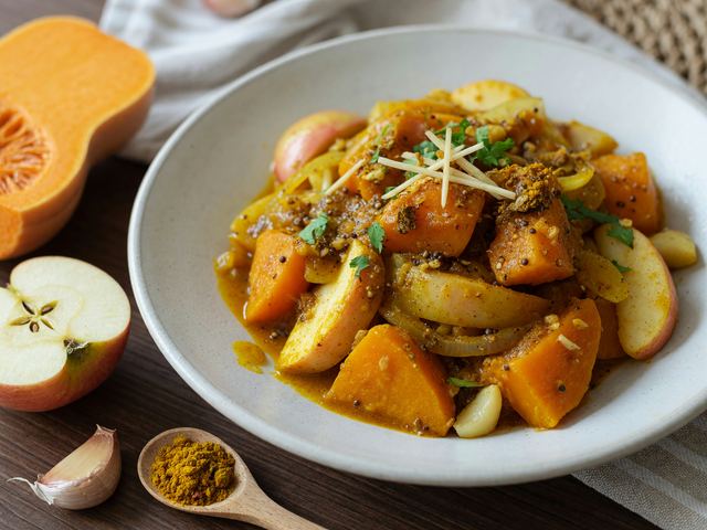 Squash & Apple Vegetable Curry