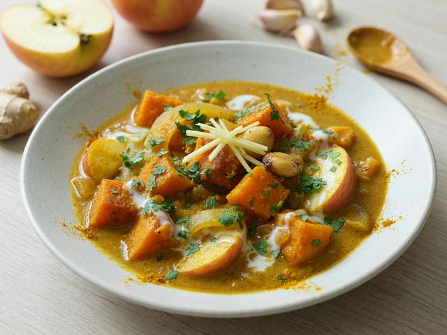 Squash & Apple Vegetable Curry