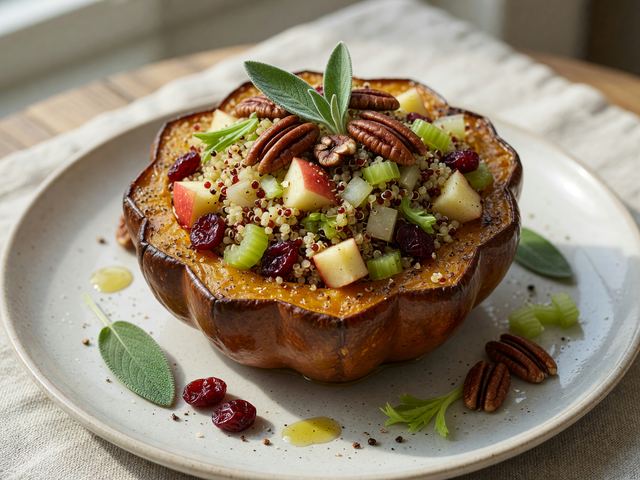 Stuffed Acorn Squash