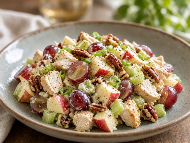 Apple-Grape Chicken Salad