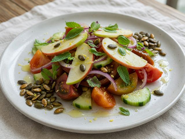 Apple & Late Tomato Salad