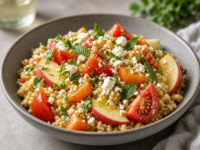 Apple & Tomato Grain Bowl