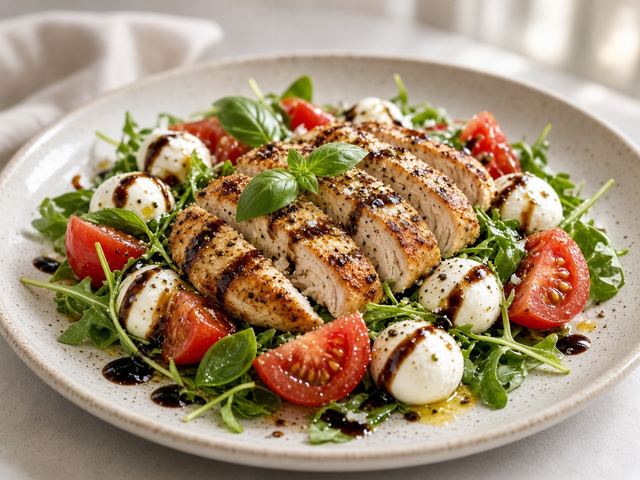 Caprese Chicken Salad