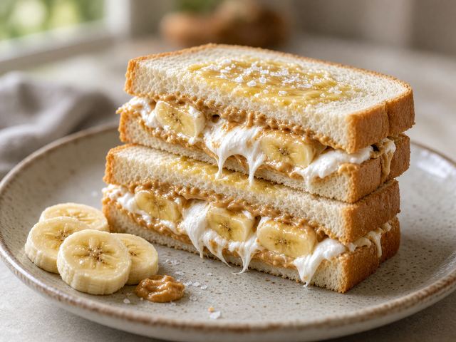 Classic Fluffernutter Sandwich