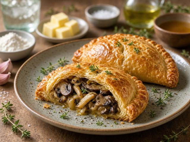 Forest Mushroom Hand Pies